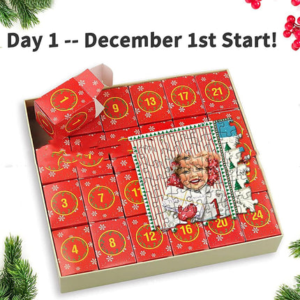 Puzzle Countdown Christmas Gift