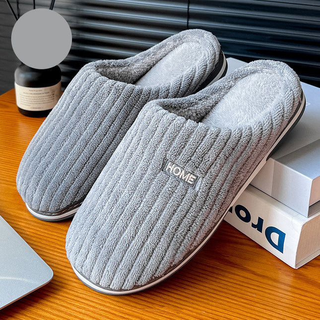 Warm Plushy Non-slip Indoor Slippers