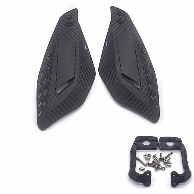 Motorcycle windshield guard