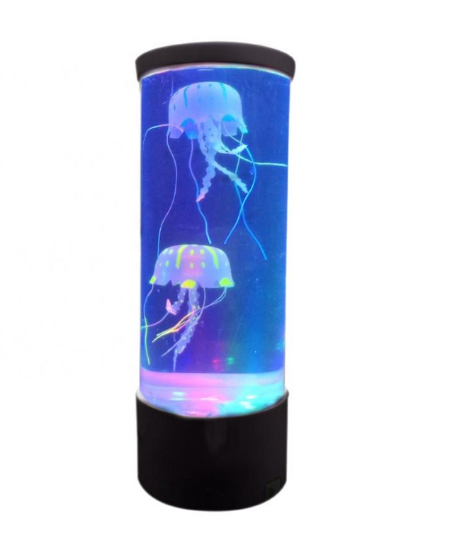 Jellyfish LED Aquarium Night Lamp