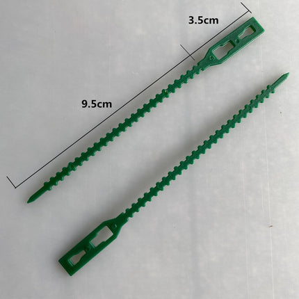 13CM Multi Purpose Fishbone Garden Tie Green Garden Tie Gardening Tie Various Quantity Packaging