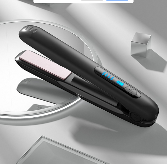 USB Charging Wireless Hair Straightener Dual Purpose Curler