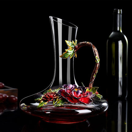 Wine glass decanter set gift