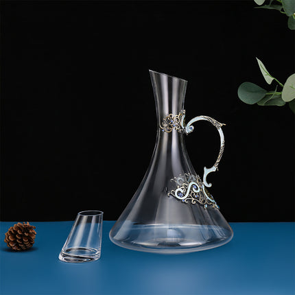 Wine glass decanter set gift