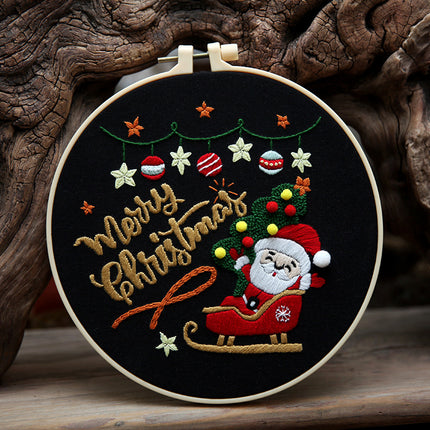 Christmas Cartoon Pendant Round Living Room Decoration