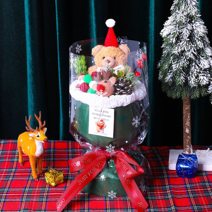 Christmas Doll Bouquet Girl's Birthday Gift