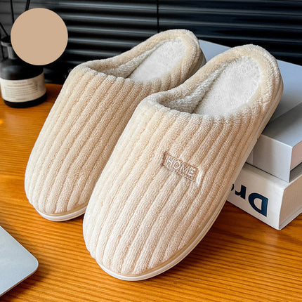 Warm Plushy Non-slip Indoor Slippers