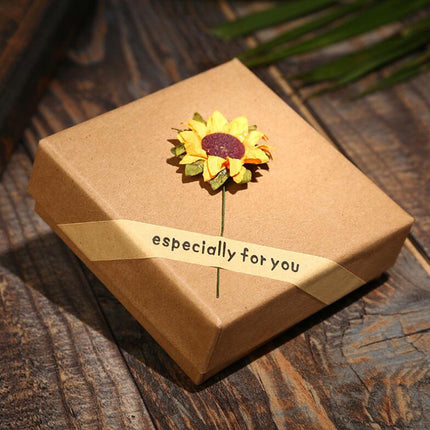 You Are My Sunshine Sunflower Necklace for Women & Men